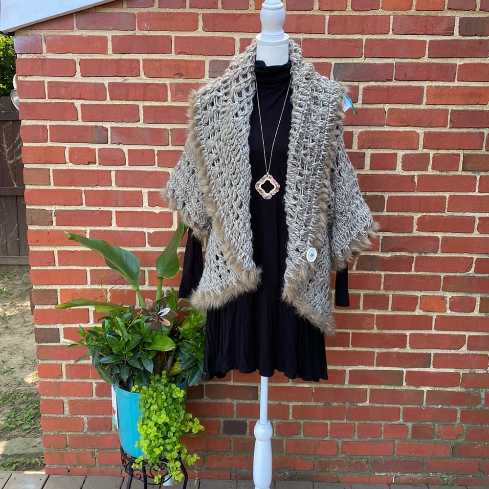 Woven Sweater